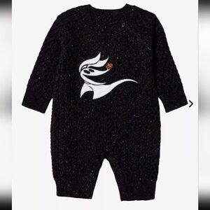 Nightmare Before Christmas One Piece Cable Knit Longsleeve NWT 12 month